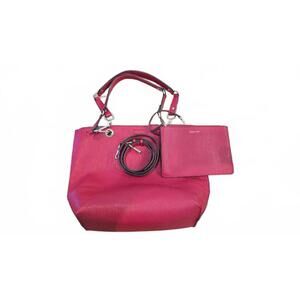 Calvin Klein Sonoma Reversible Tote Bag with Pouch – Red (Large)